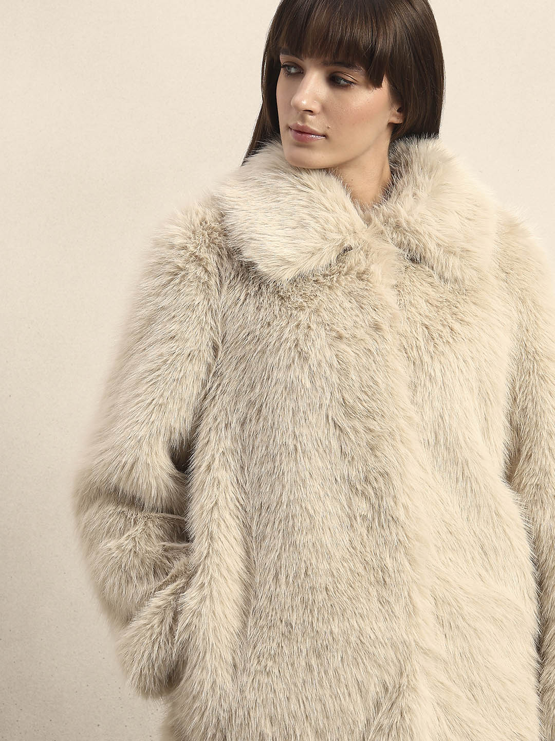 Faux Fur Coat