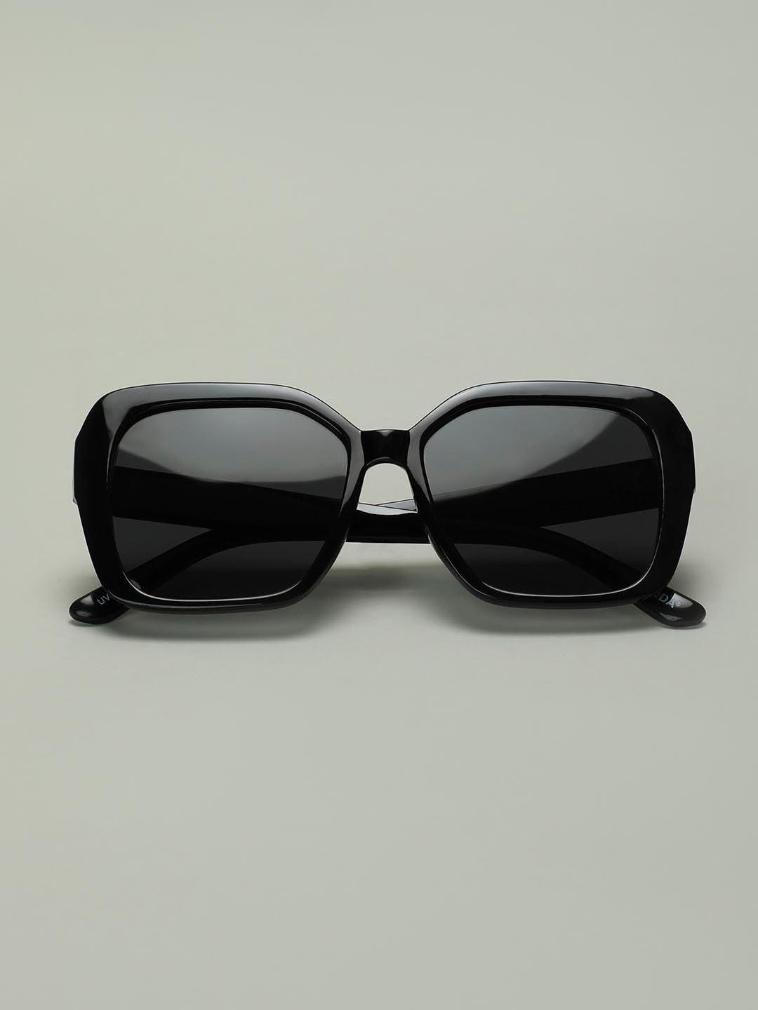 Black Square Framed Sunglasses