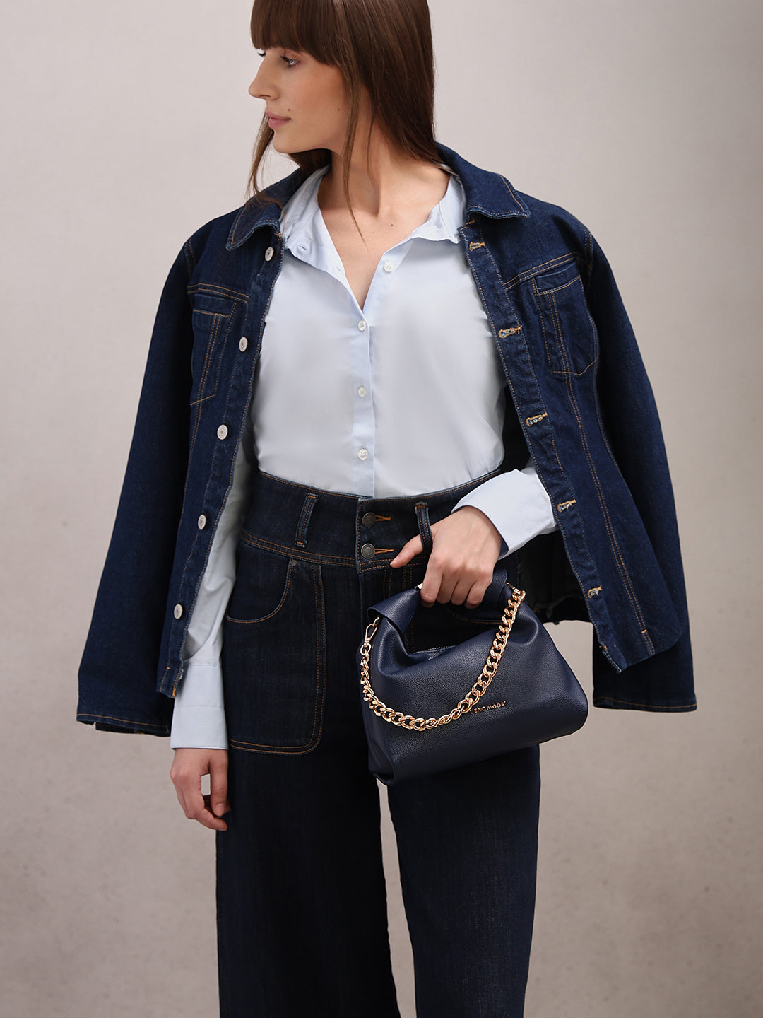 Dark Navy Sling Bag