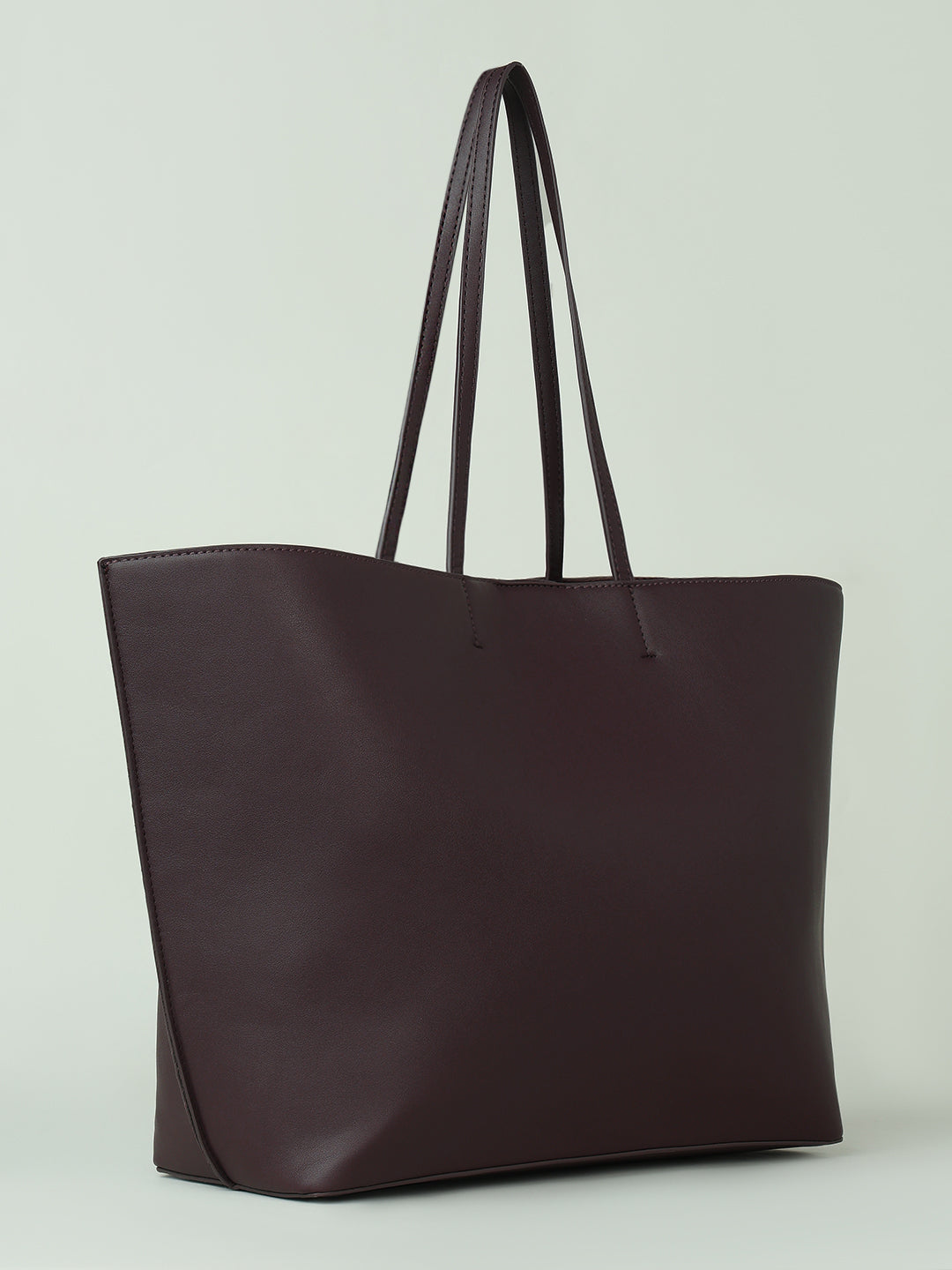 Chocolate Brown Shopper Bag