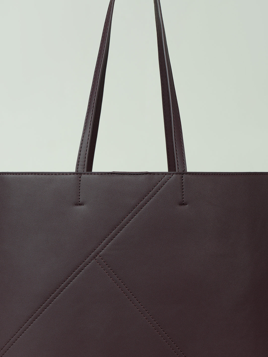 Chocolate Brown Shopper Bag