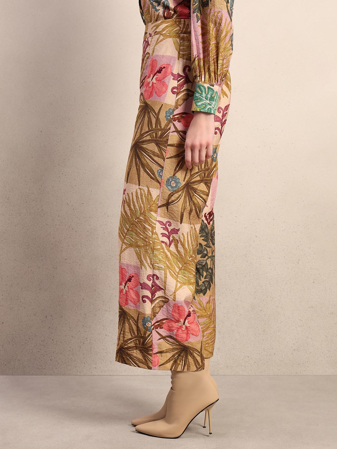 Multi-Colour Printed Pants