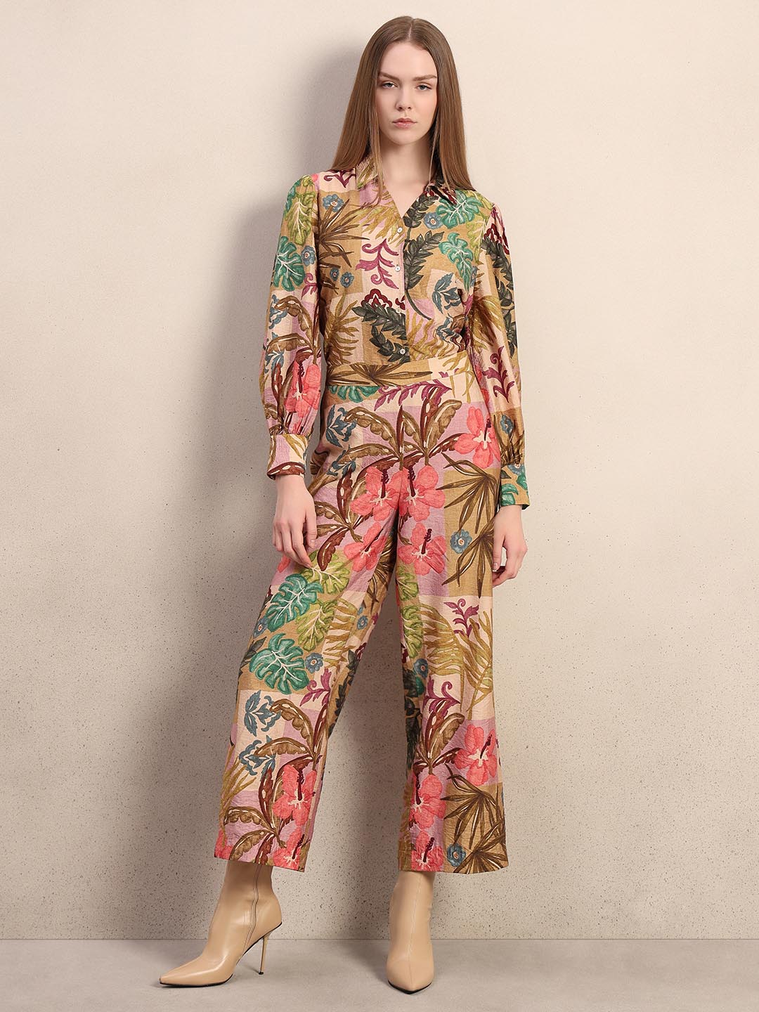 Multi-Colour Printed Pants