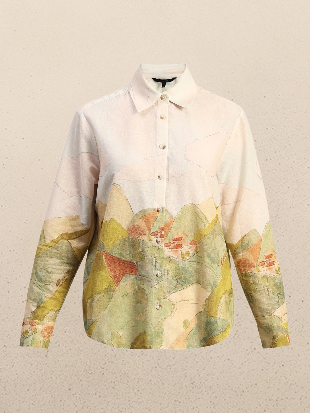 Off-White Landscape Print Shirt