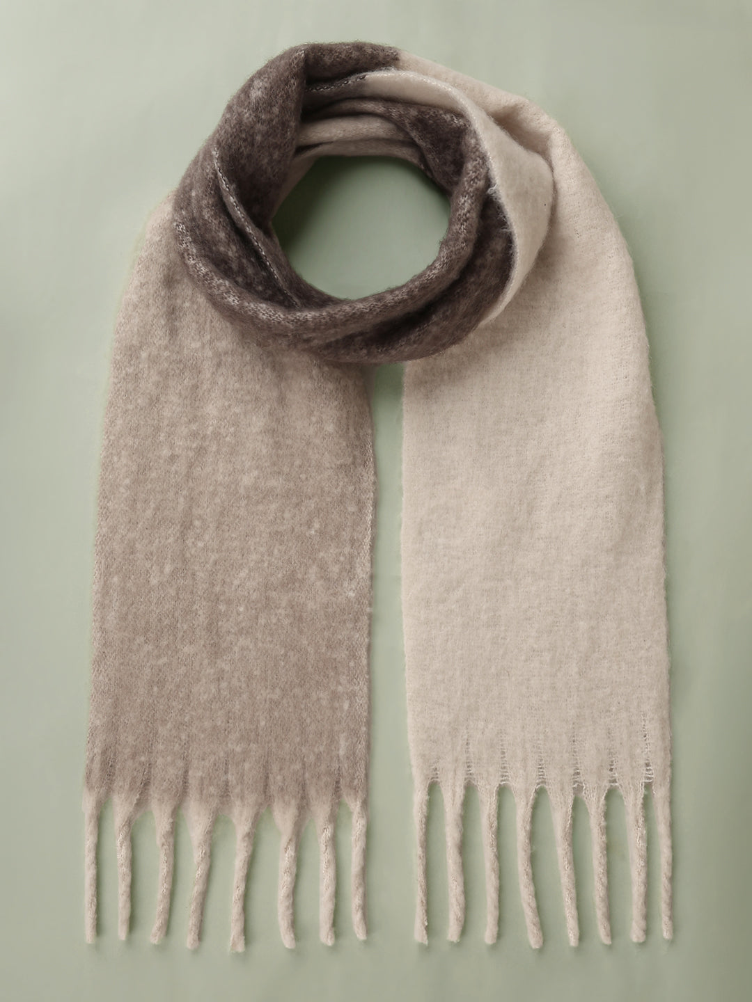 Narrow Ombre Long Scarf