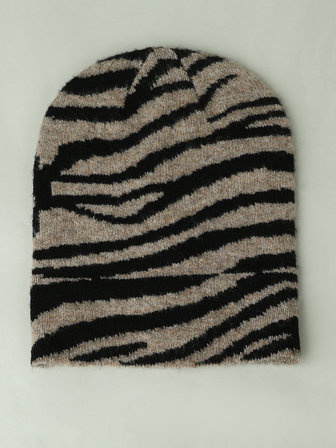 Zebra Print Beanie