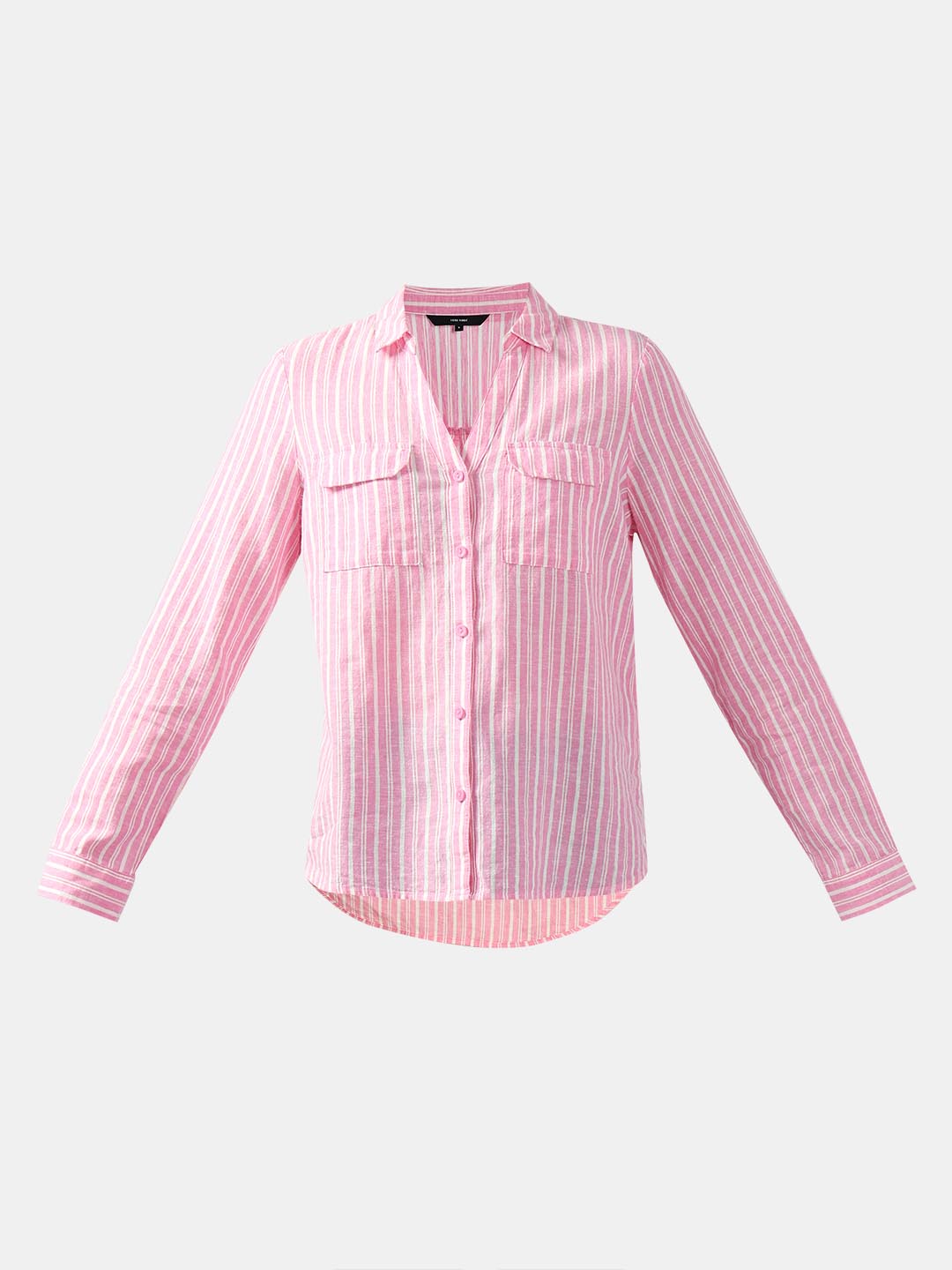 Pink Striped Shirt