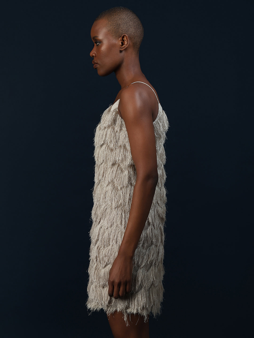 Marquee Fringe Mini Dress