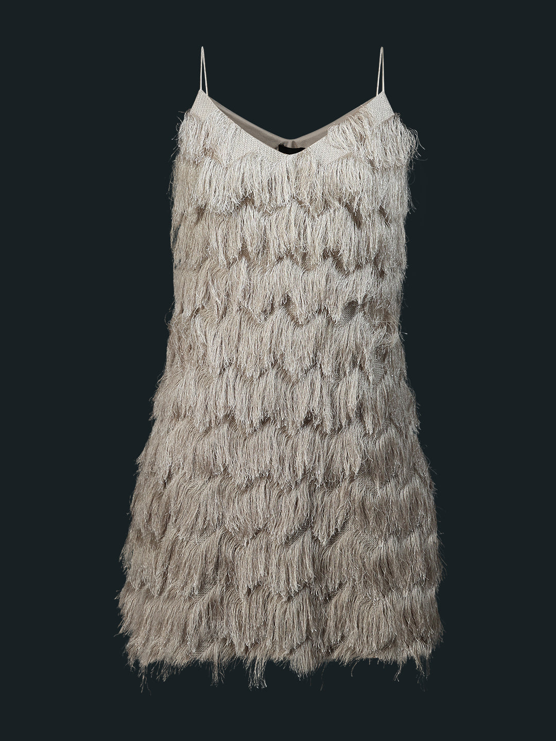 Marquee Fringe Mini Dress