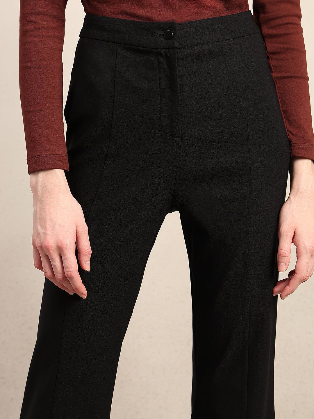 High Rise Flared Pants