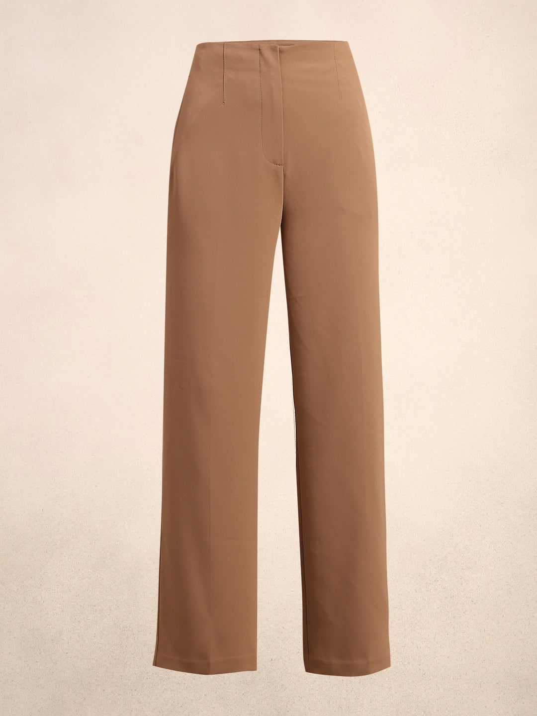 Wide Leg High Rise Pants