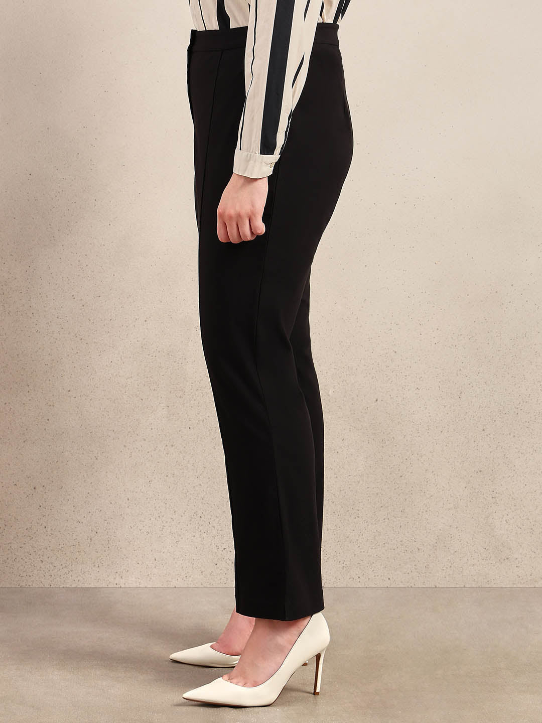 Curve Cropped Flared Pants