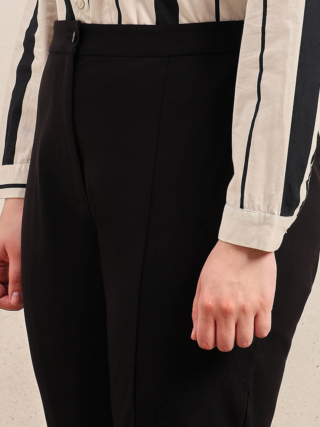 Curve Cropped Flared Pants