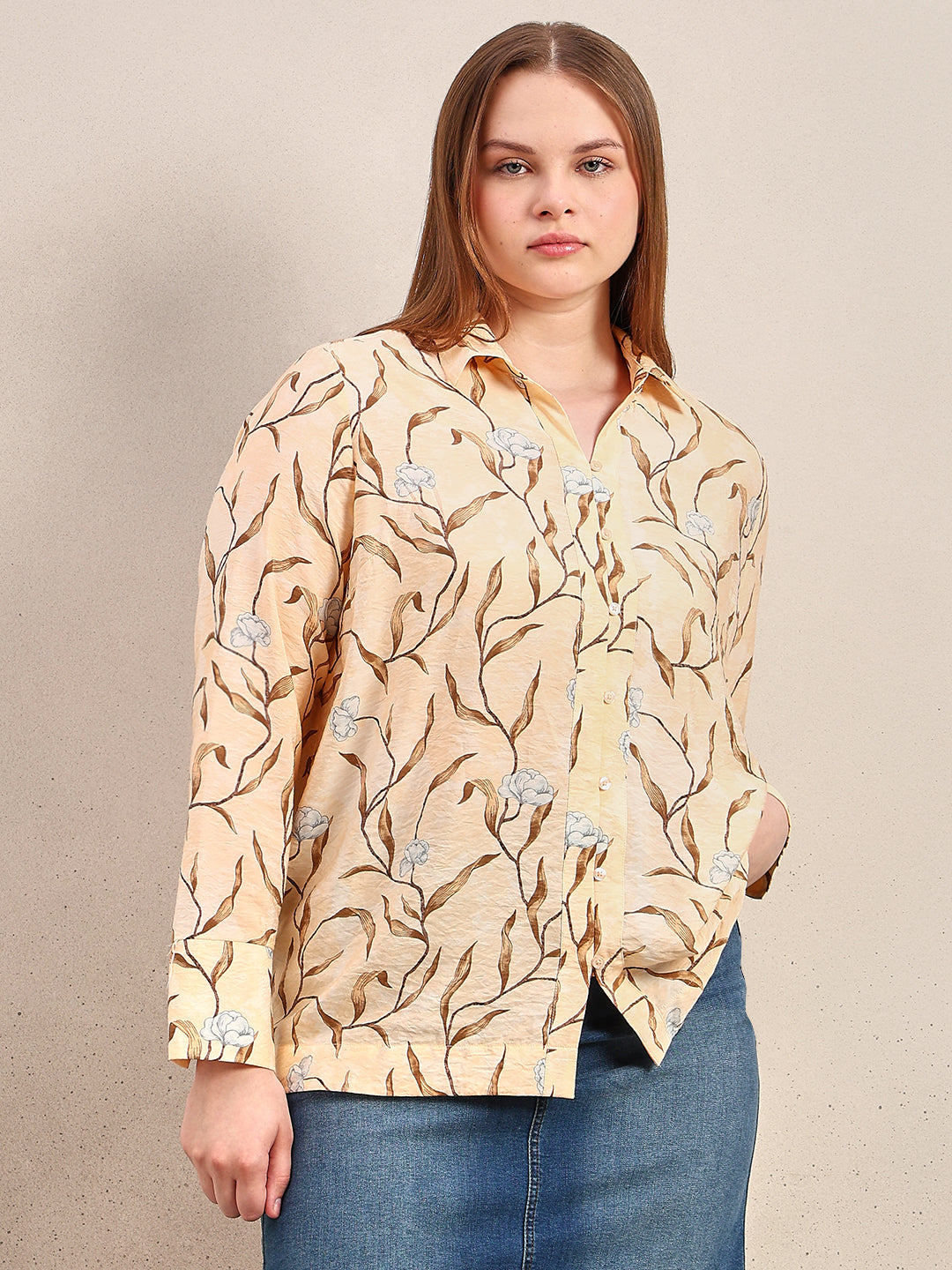 CURVE Printed Shirt