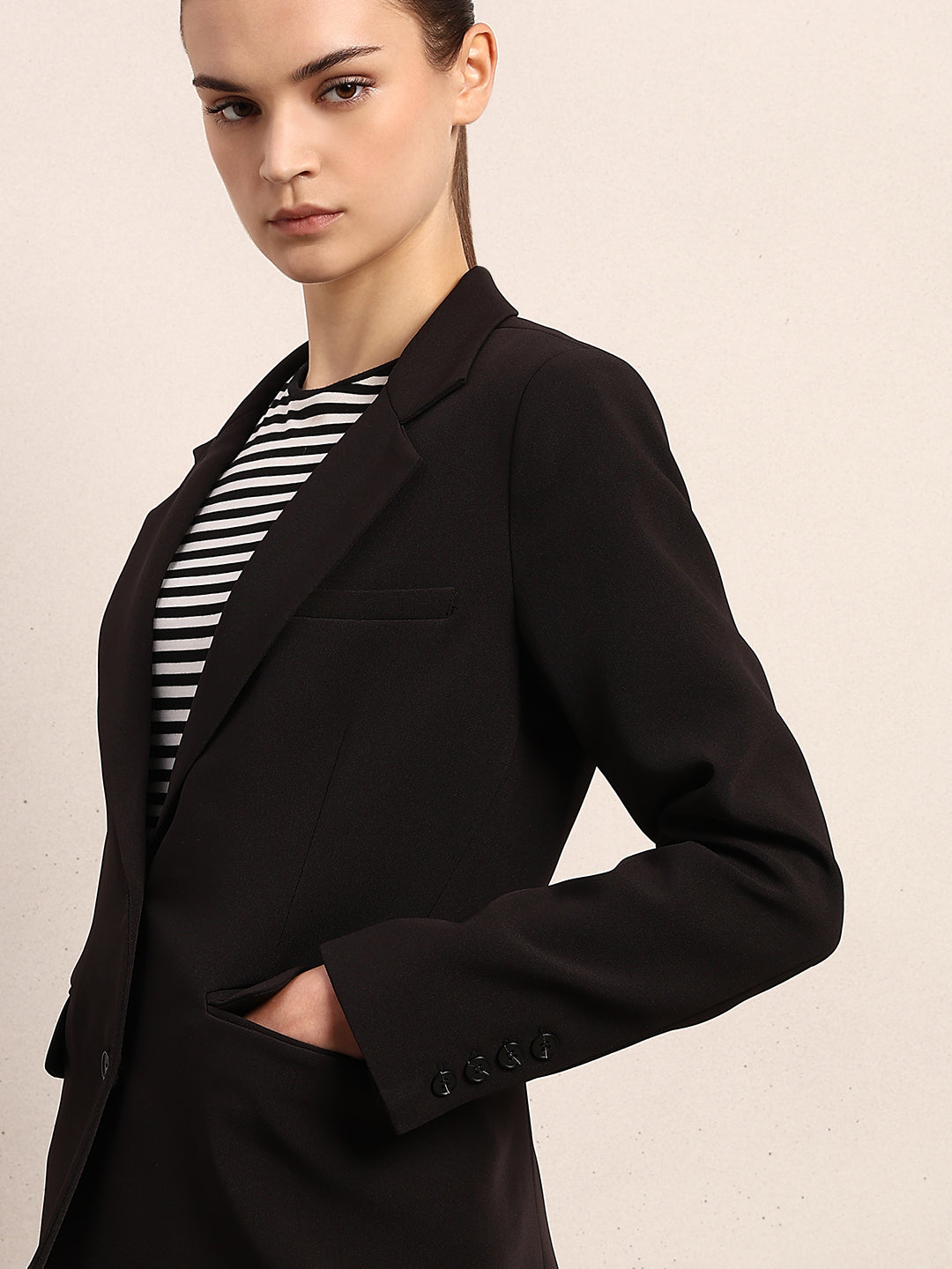 Black Tailored Blazer