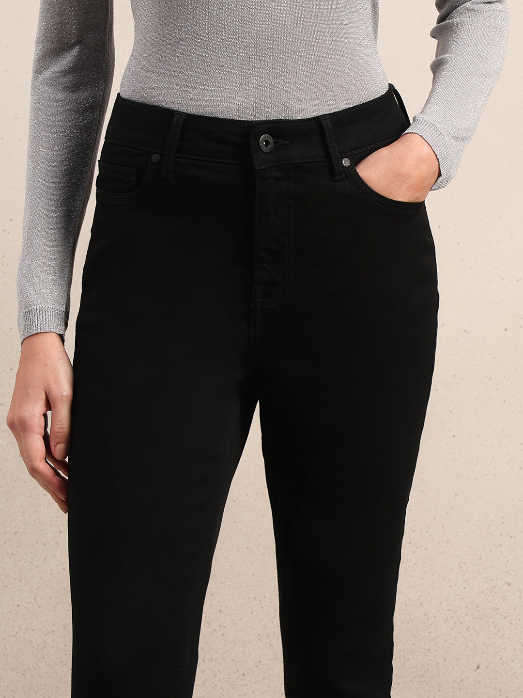High Rise Skinny Fit Jeans
