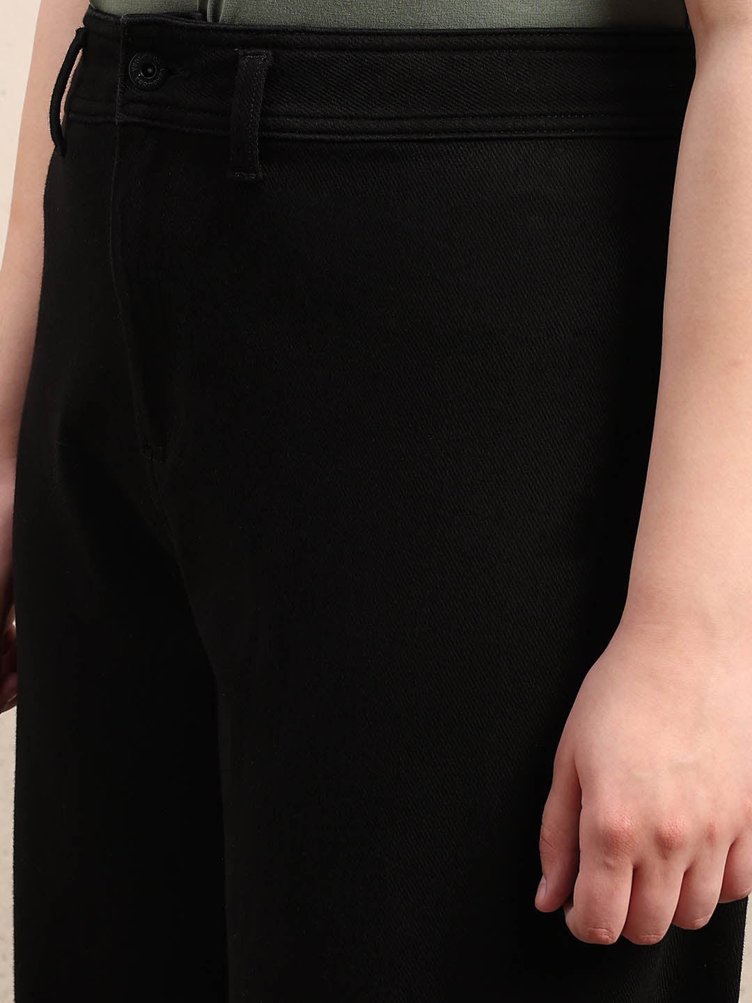 Curve High-Rise Black Flared Jeans