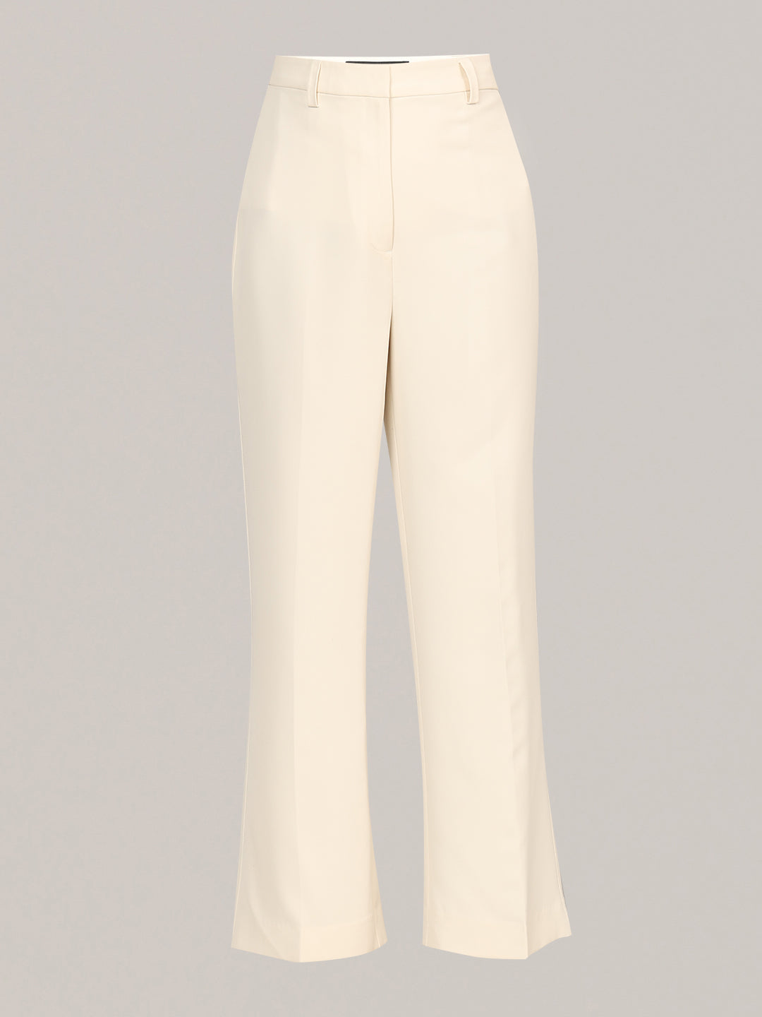 Ivory Straight Fit Tailored Pants