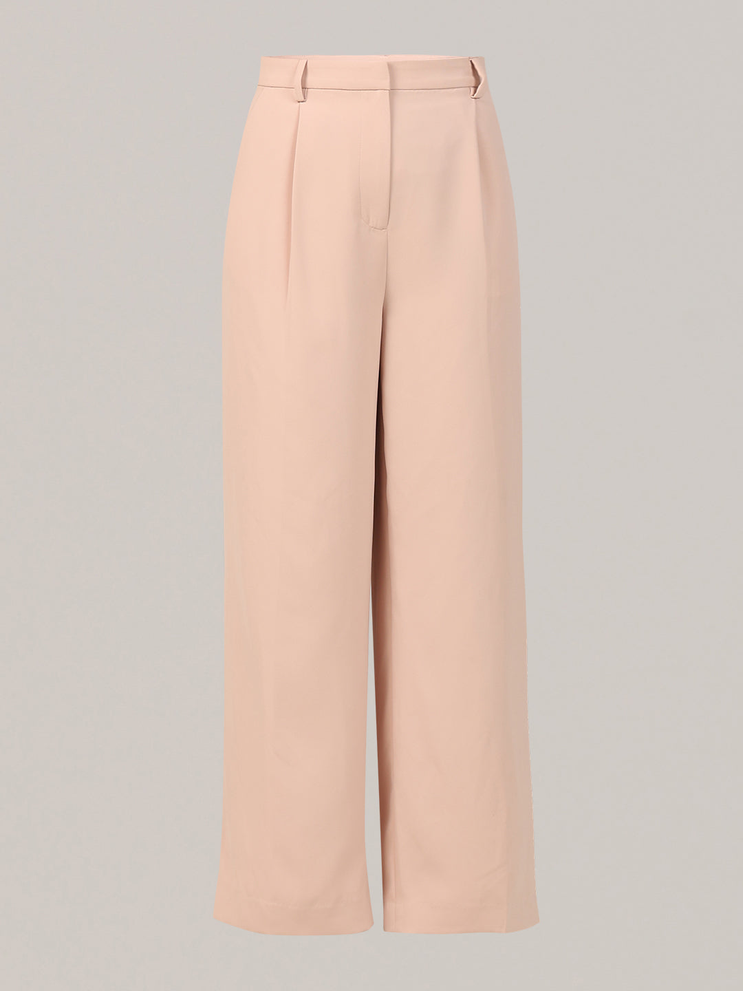 Pink Straight Fit Pants