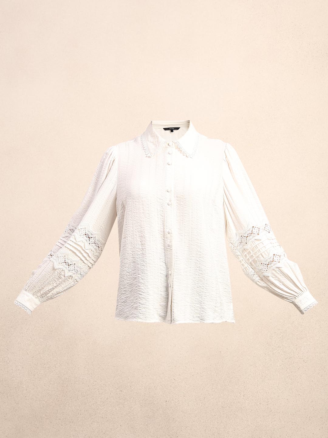 White Lace Shirt
