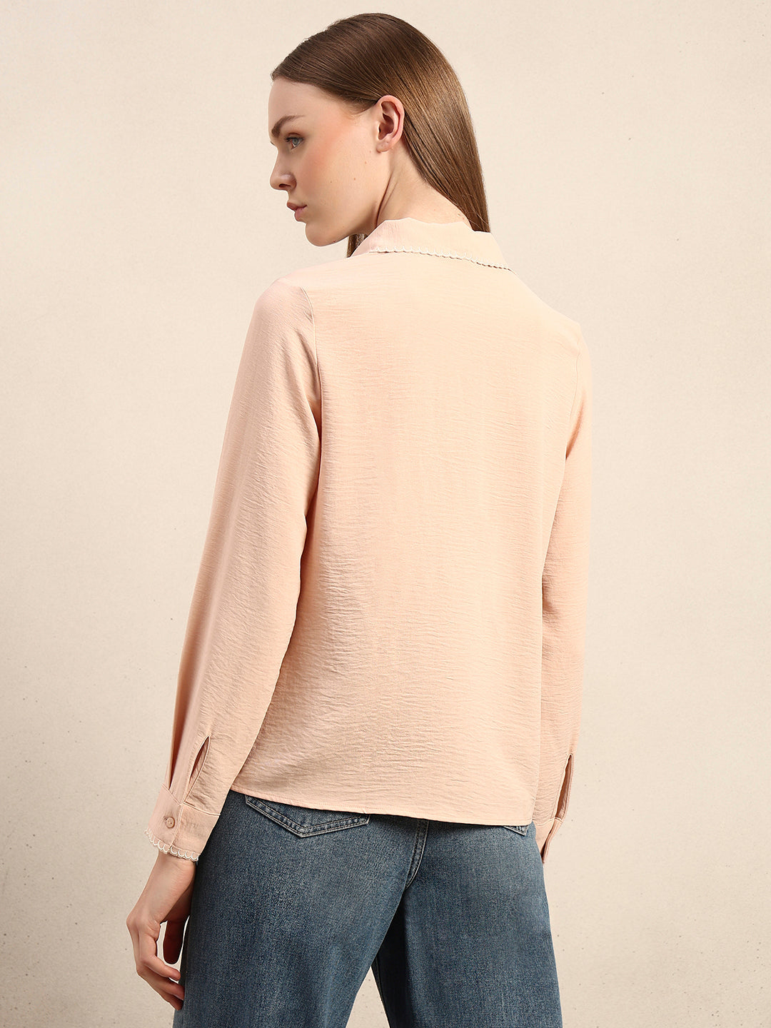 Scallop Collar Shirt