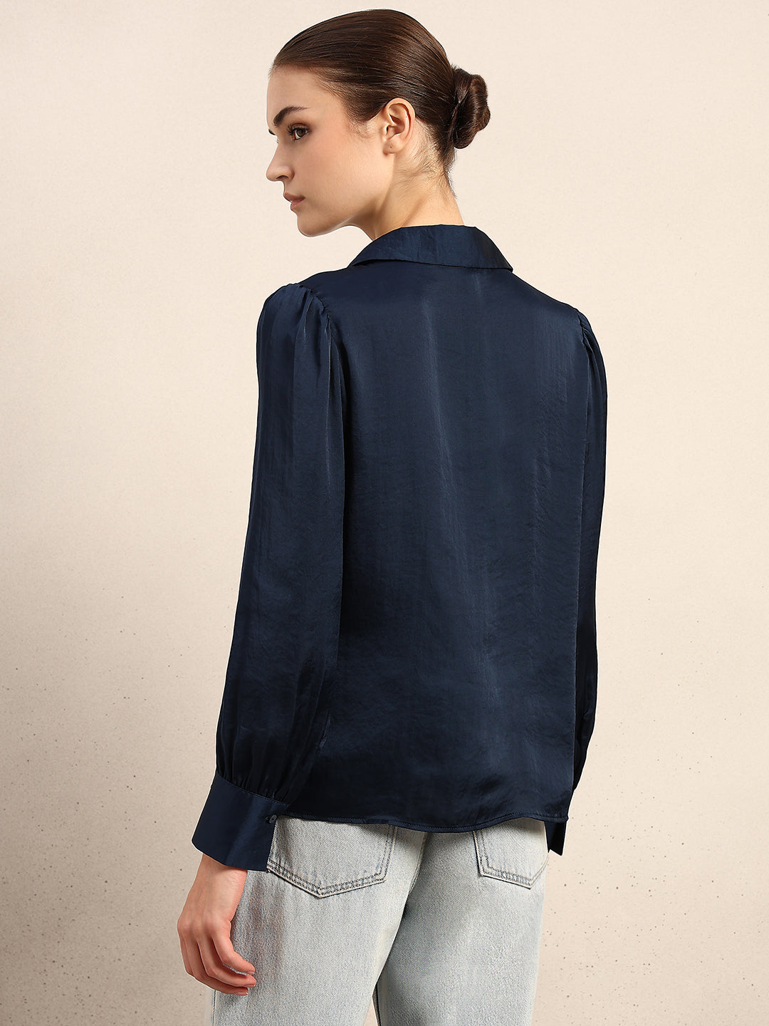 Blue Full Sleeves Shirt