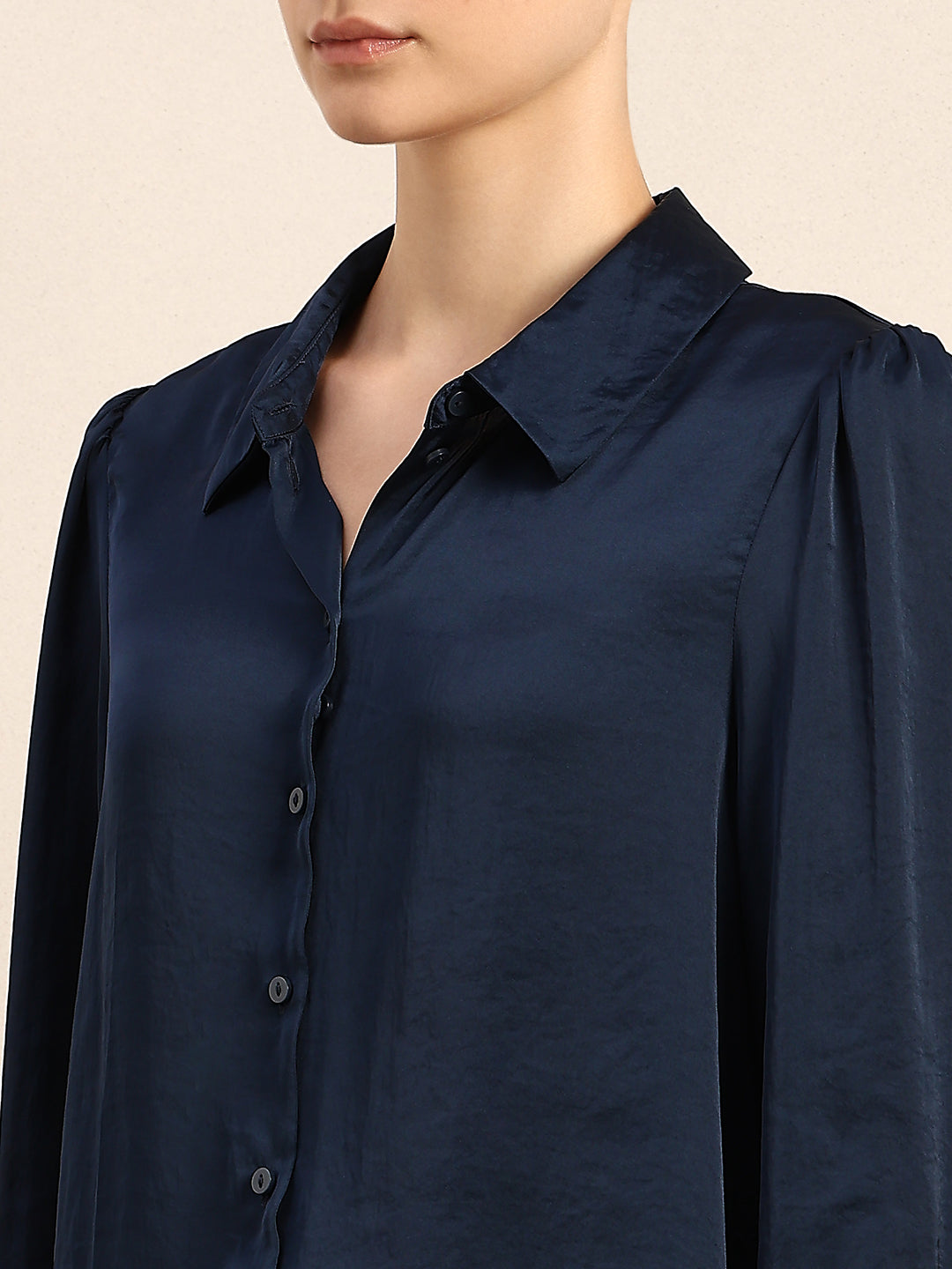 Blue Full Sleeves Shirt