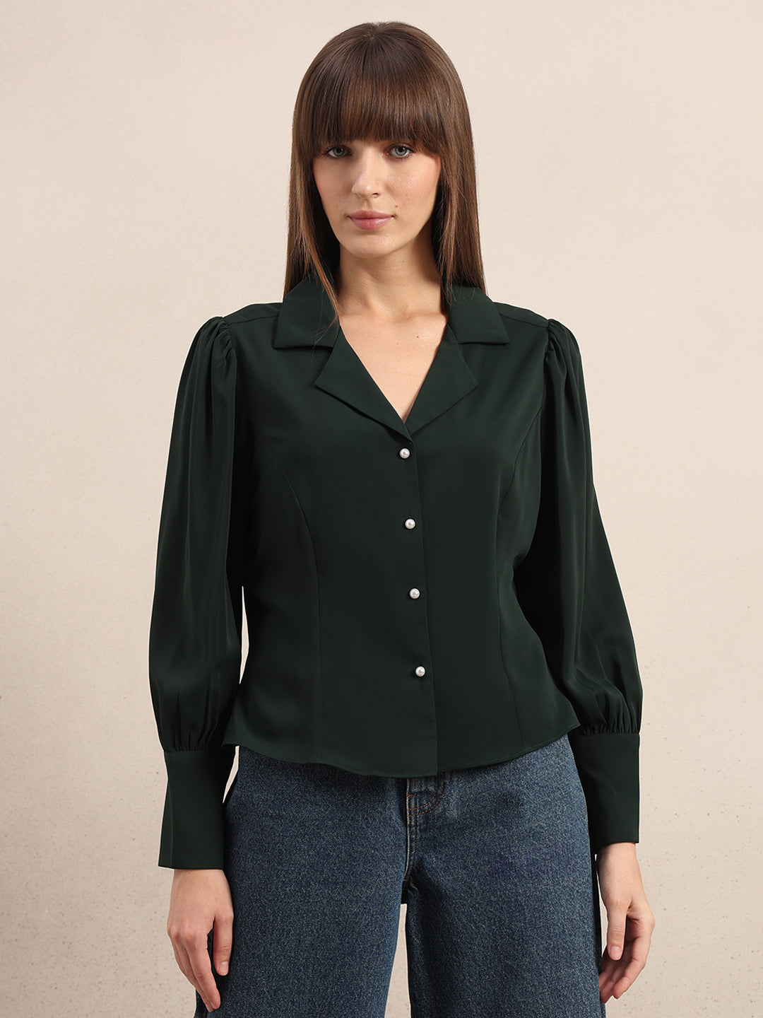 Puff Sleeves Shirt