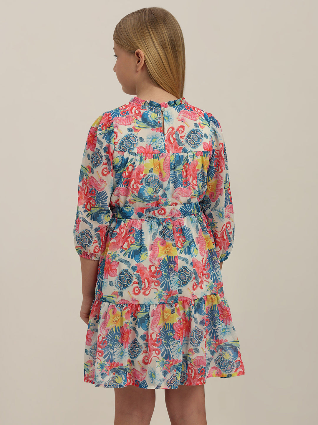 GIRL Floral Printed Dress