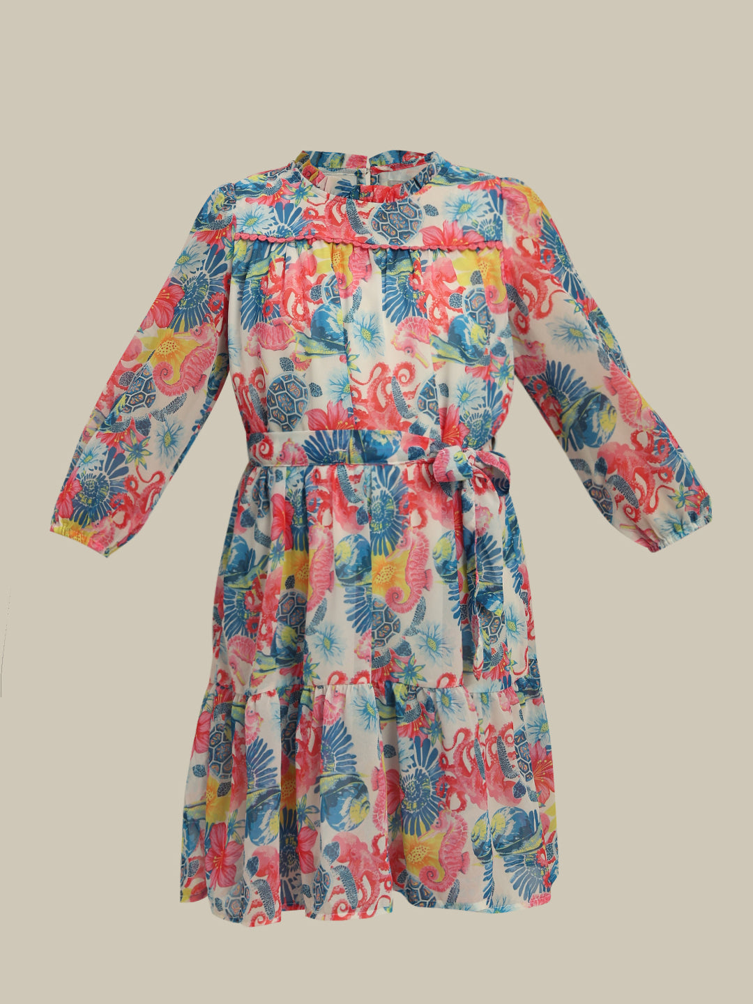 GIRL Floral Printed Dress