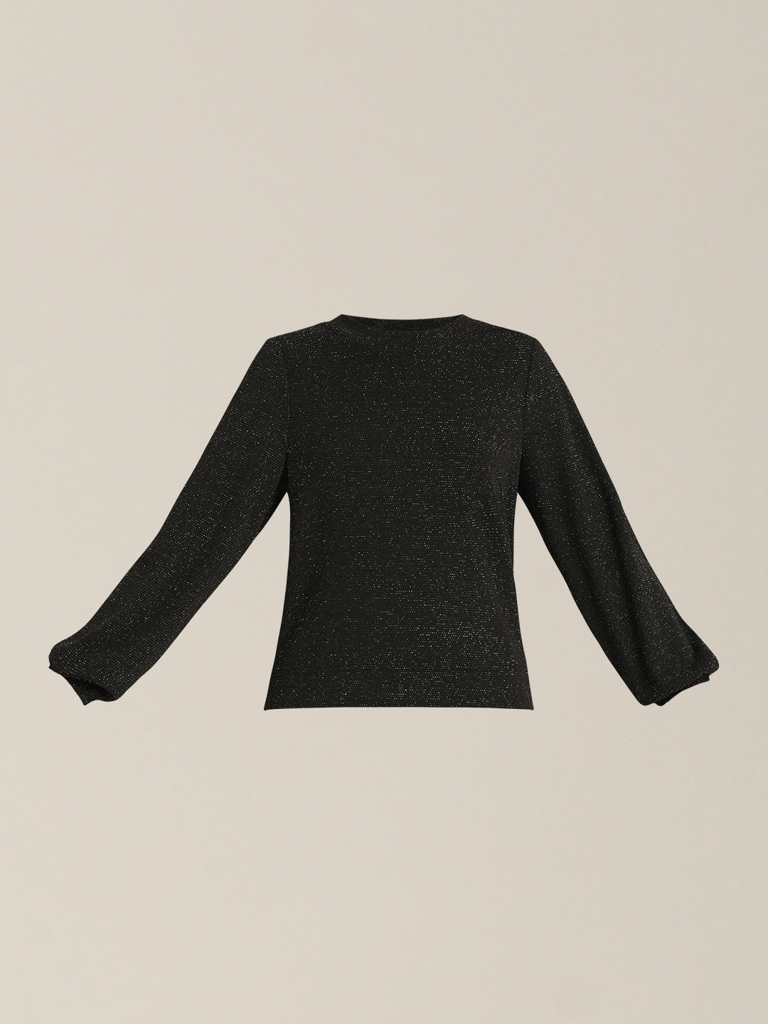 Girls Shimmer Full Sleeves Top