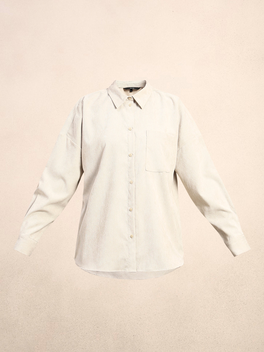 Cream Corduroy Shirt