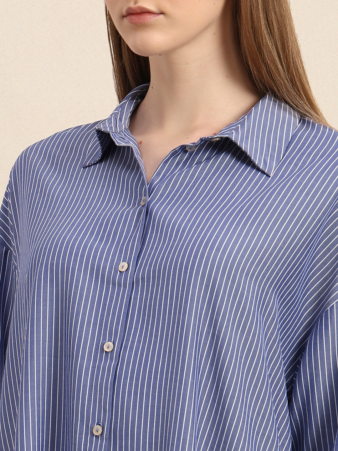 Blue Striped Shirt