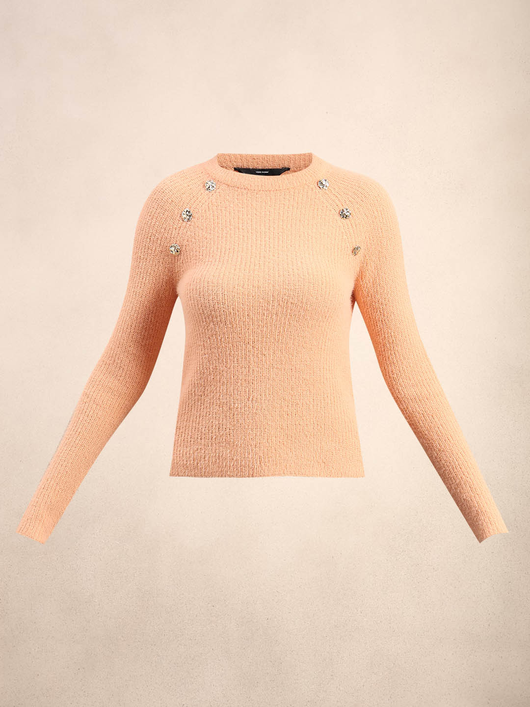 Shoulder Button Detail Pullover