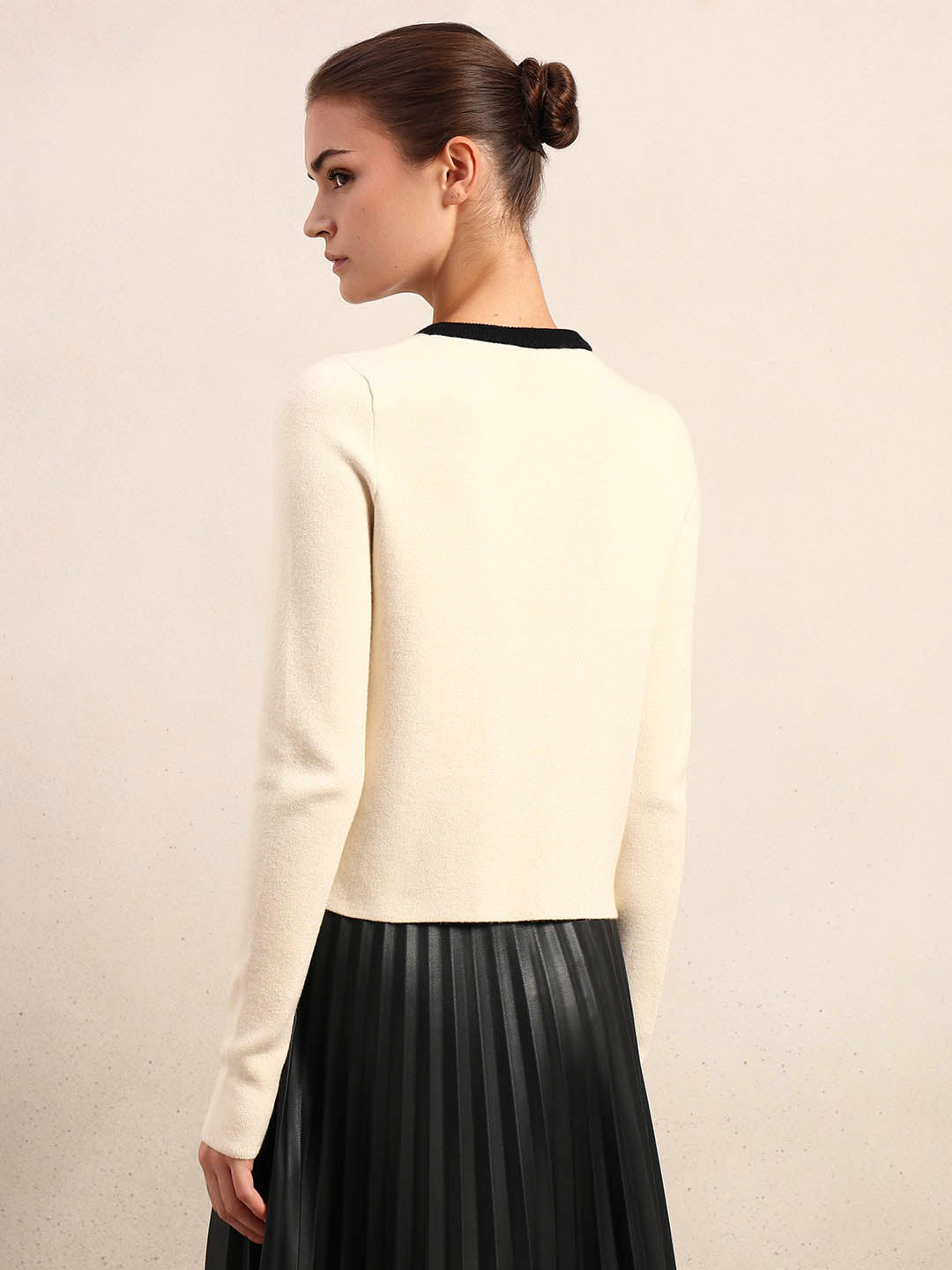 Off-White Knitted Cardigan