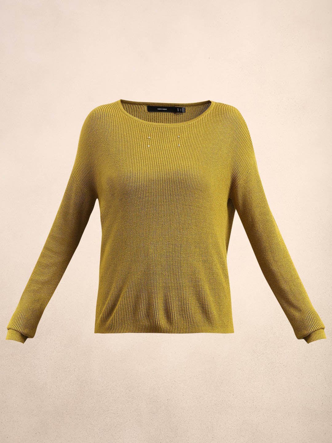 Green Fine Knit Sweater