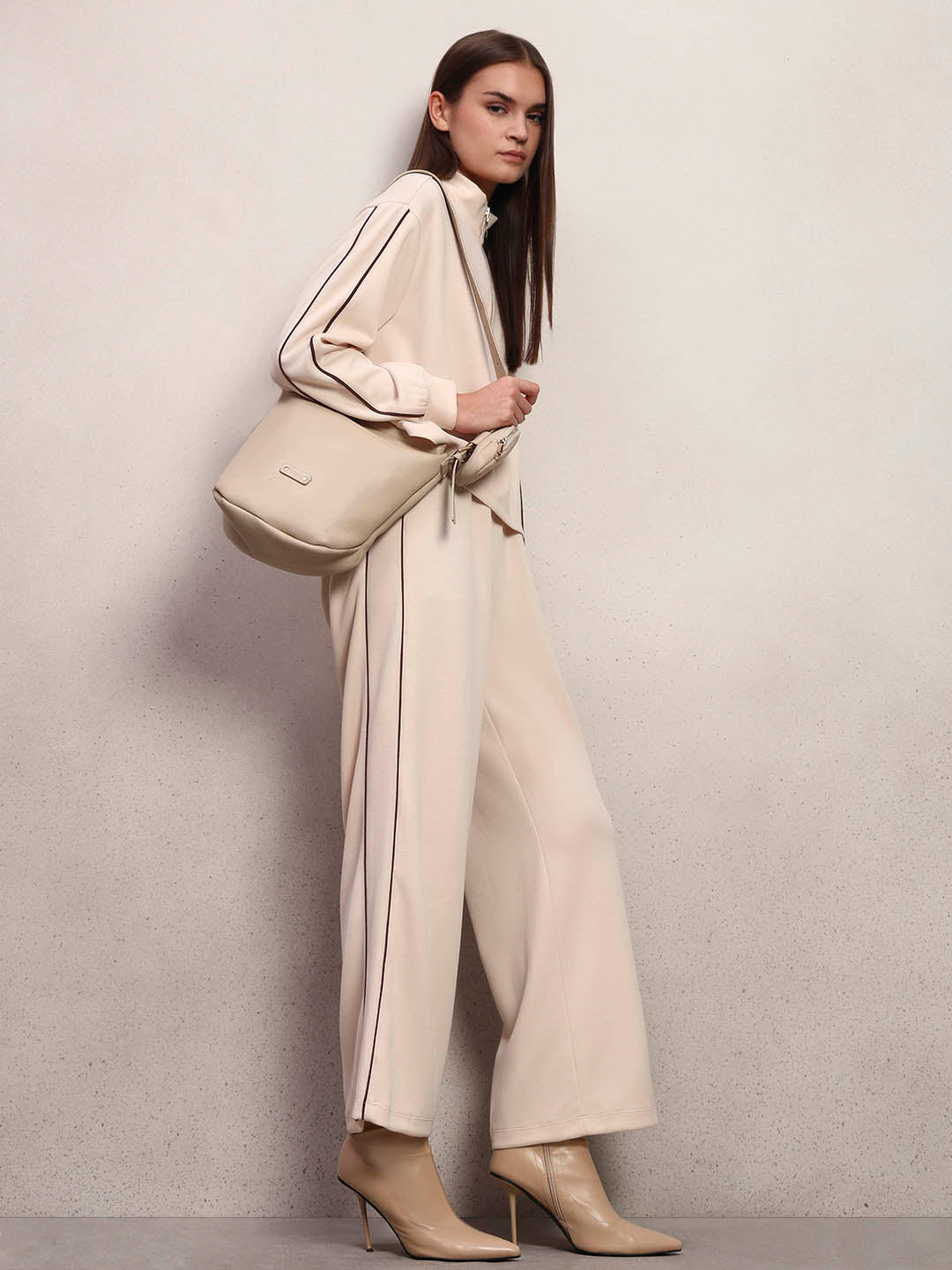 Relaxed Fit Wide Leg Sweatpants - Main Image