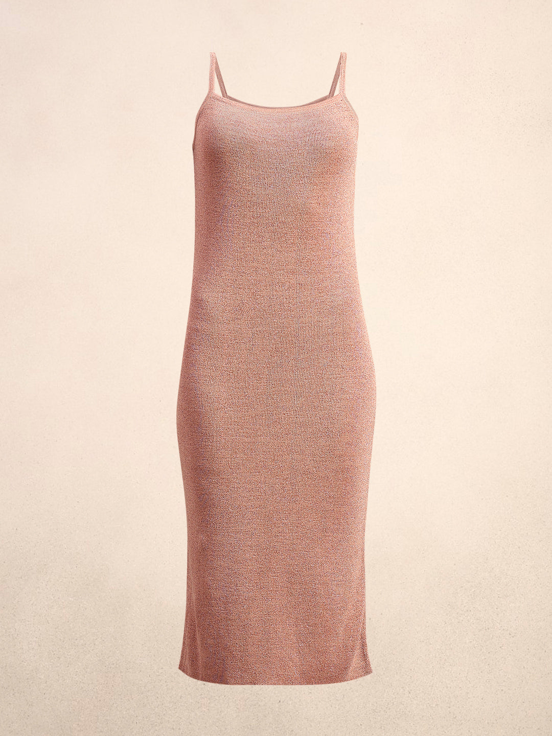 Pink Midi Slip Dress