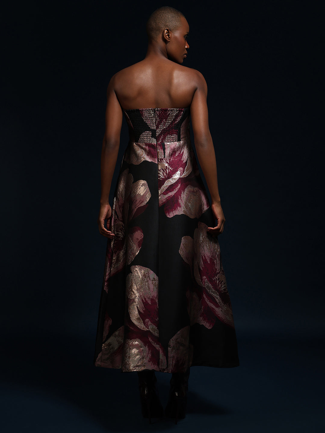 Marquee Off-Shoulder Floral Dress