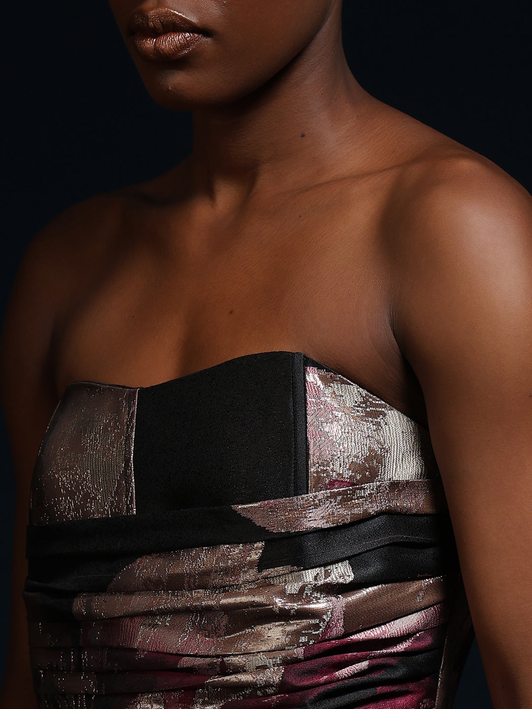 Marquee Off-Shoulder Floral Dress