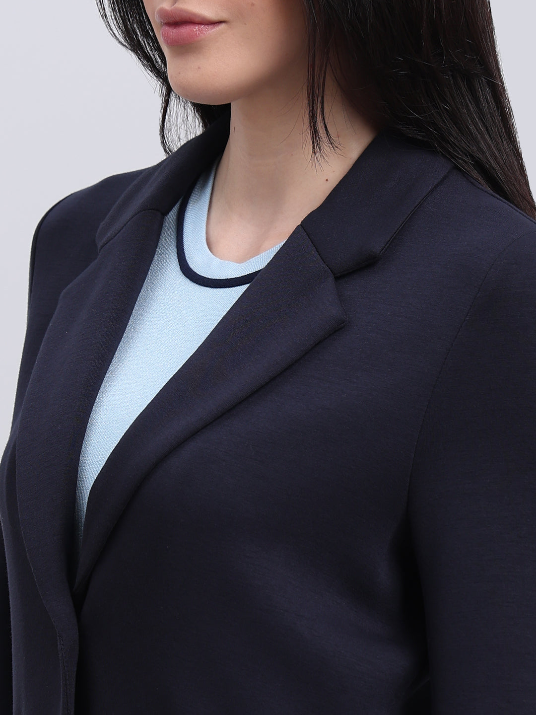 Navy Blue Tailored Blazer