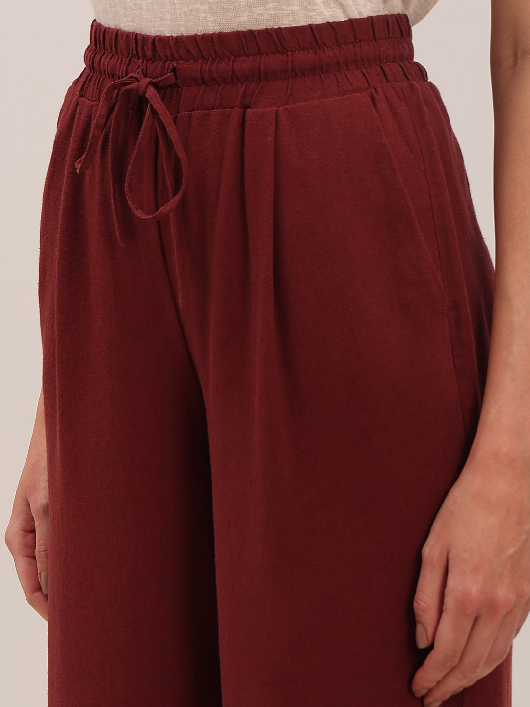 High Rise Wide Leg Pants