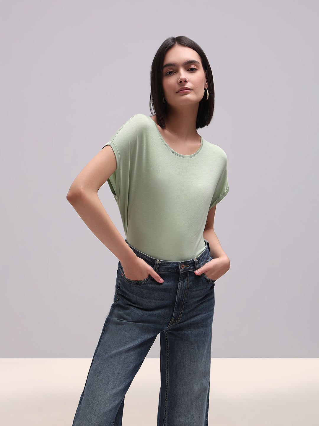 Light Green Sleeveless Top