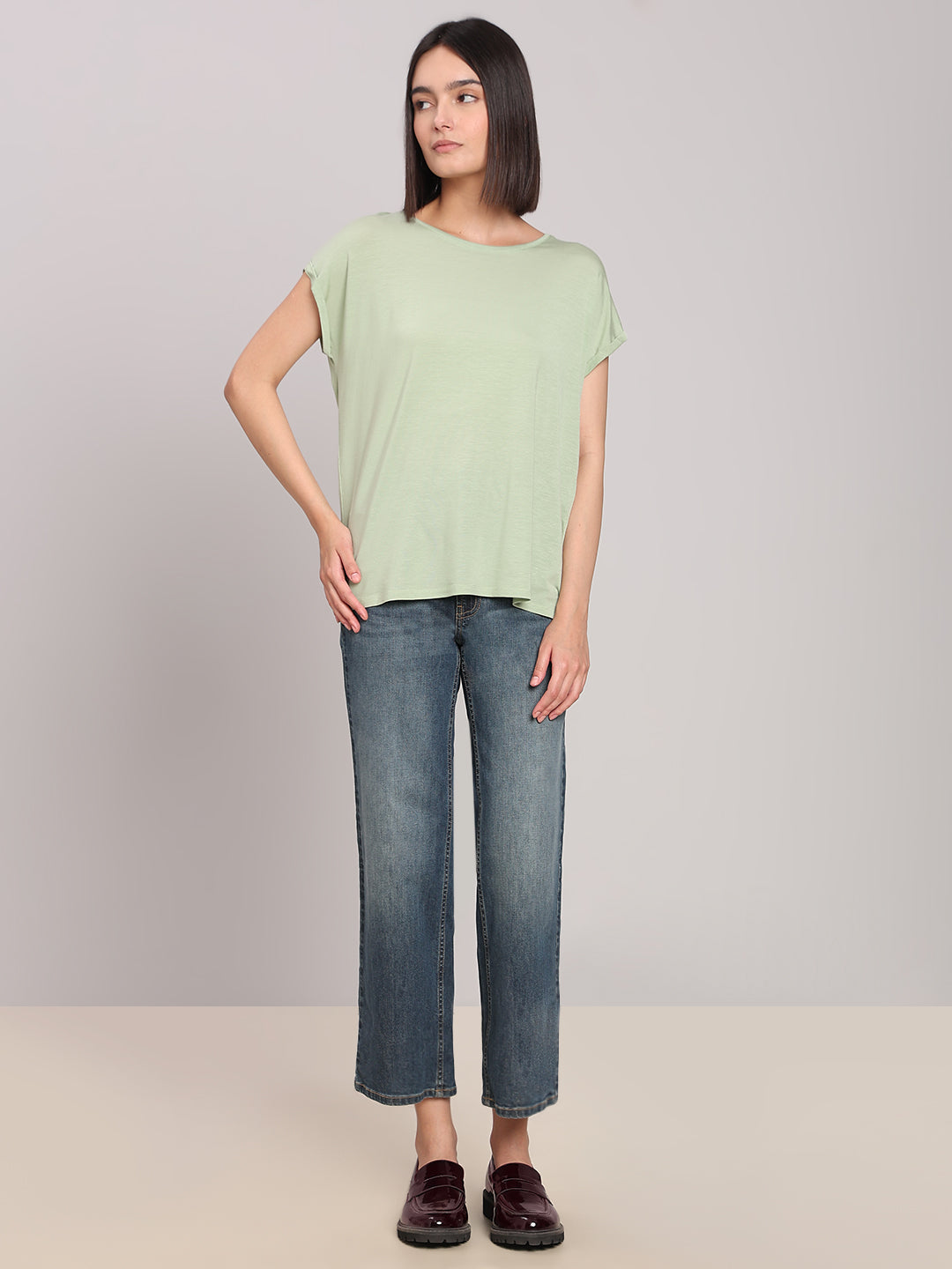 Light Green Sleeveless Top