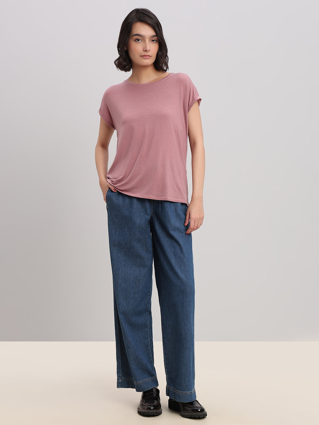 Dusty Pink Sleeveless Top
