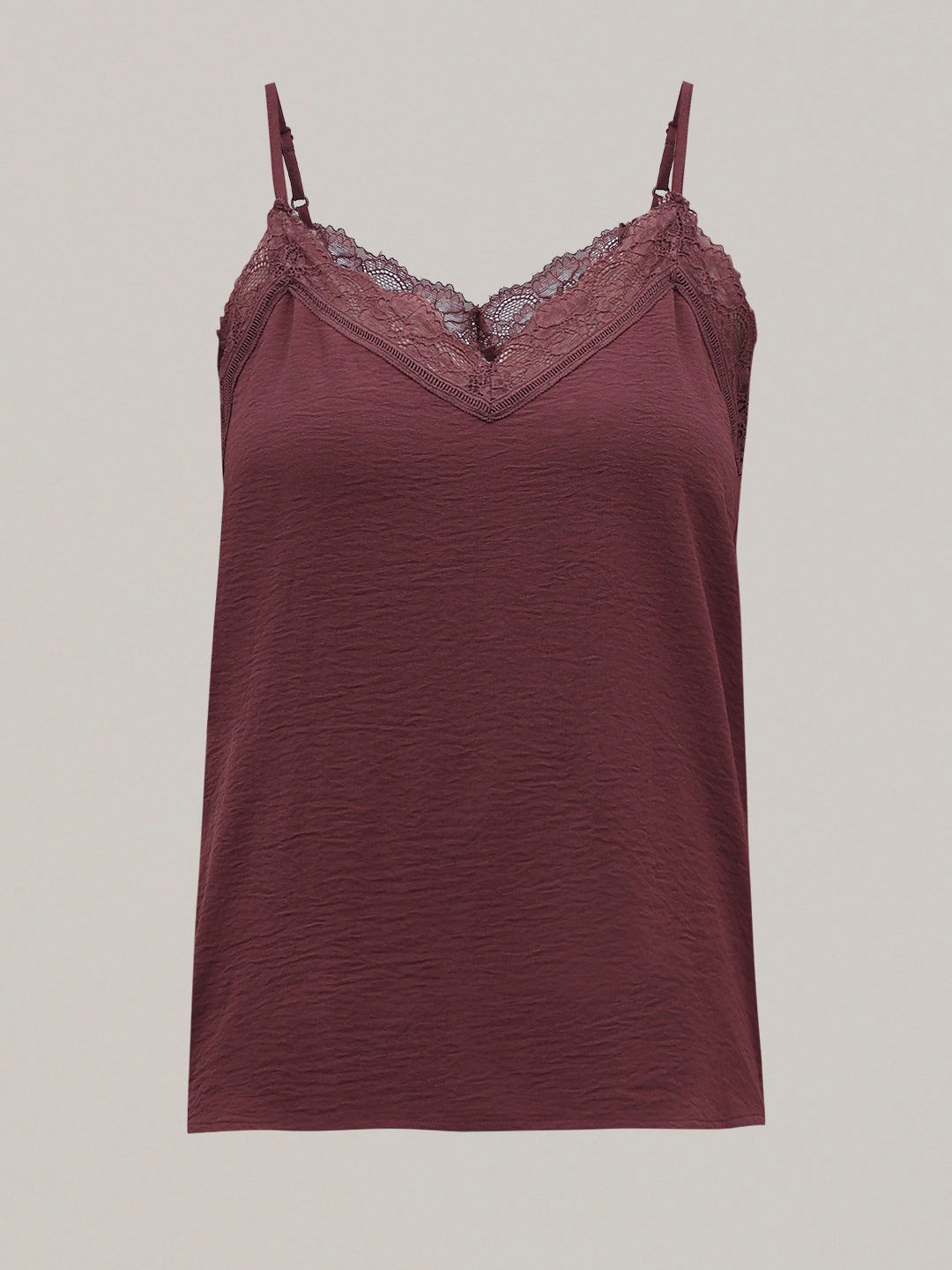 Lace Trim Cami Top
