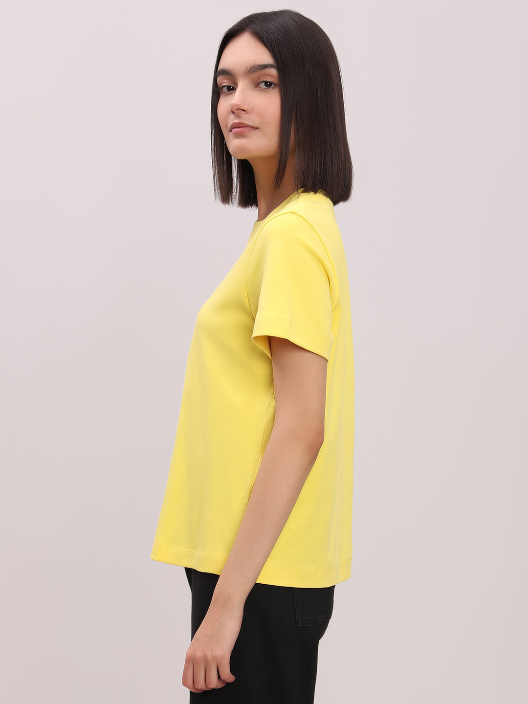 Organic Cotton T-shirt - Yellow