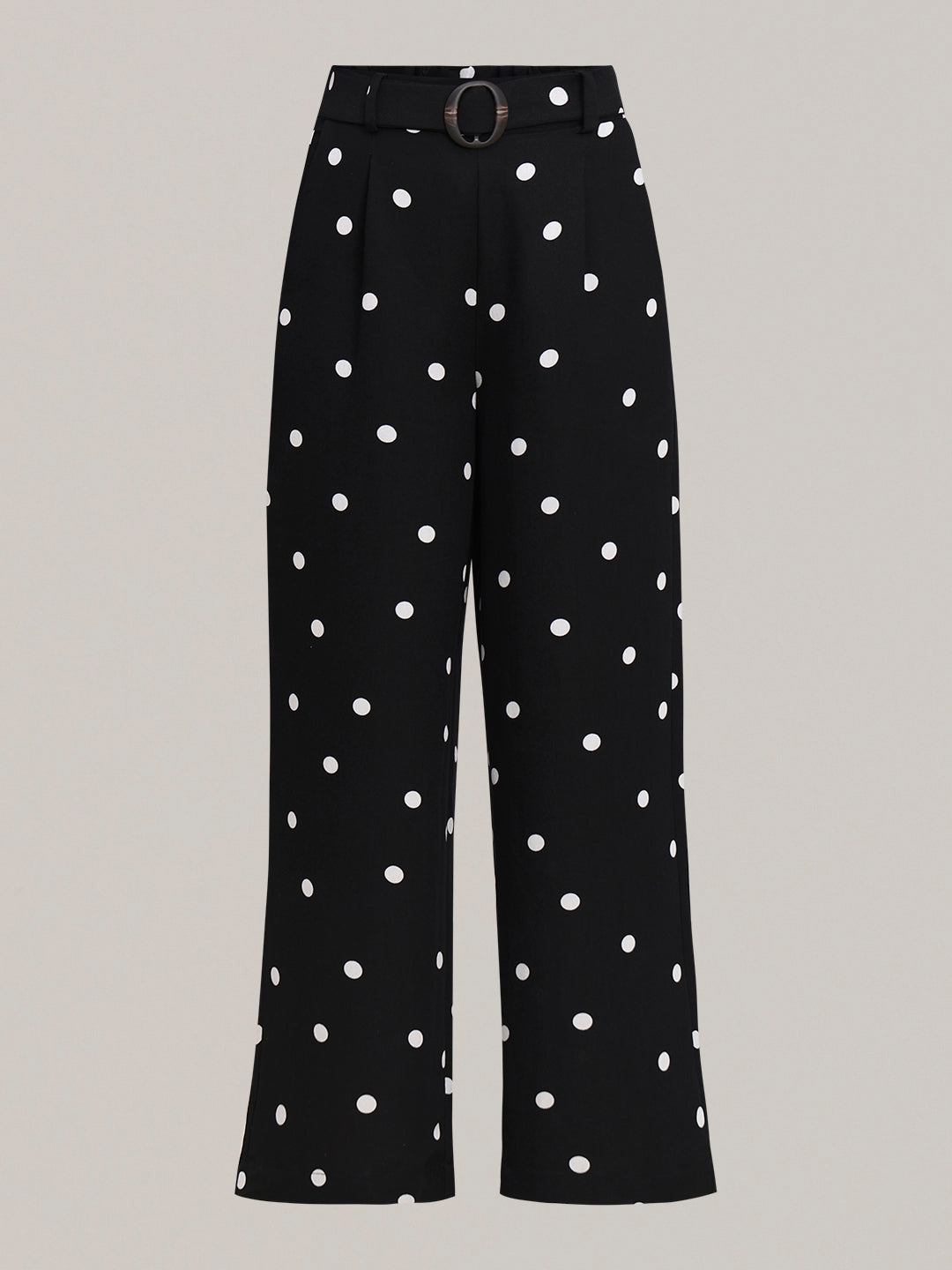 Polka Dot Wide Leg Pants
