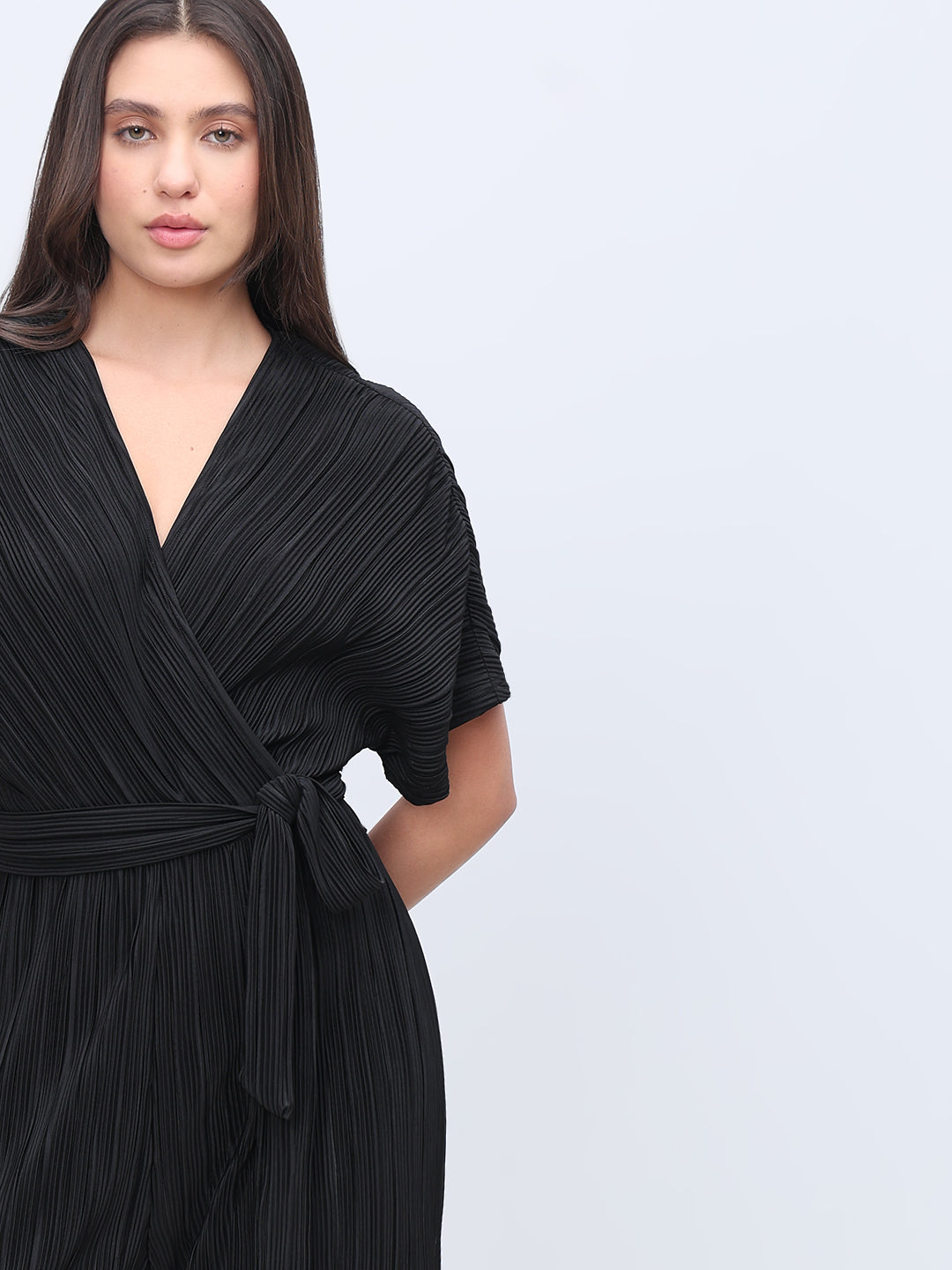 Black Ankle Length Jumpsuit