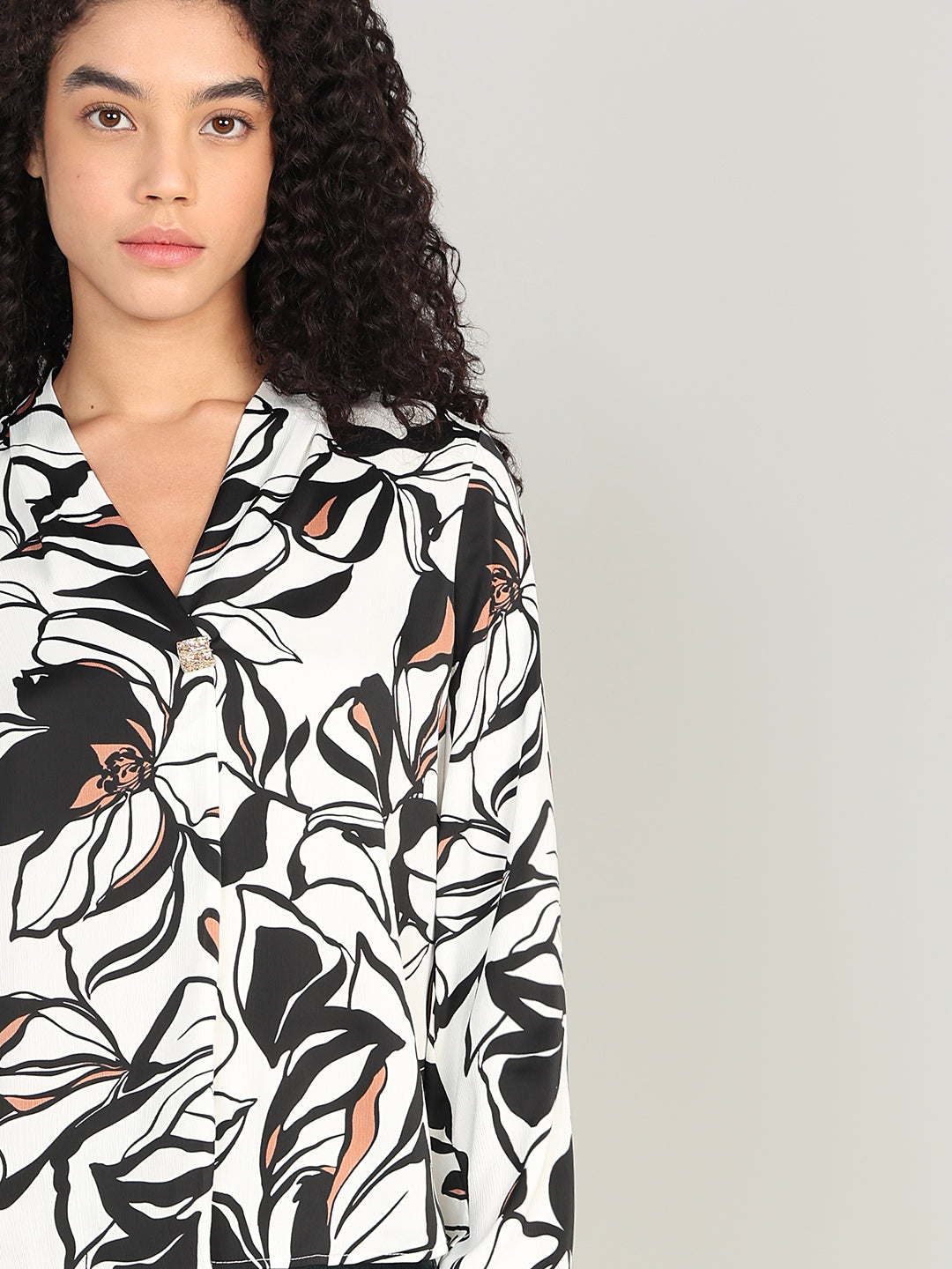 Abstract Print Top